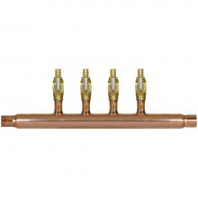 Sioux Chief 672XV0486PK - Mnfld 1l 3/4female x 3/4male W/4 1/2f1807 Vlv Br