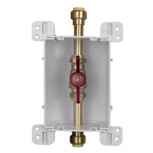 Sioux Chief 687-2QD - Servicebox (blue) 1 Valve W/drain 1/2 Pdq(cts) x 1/2 Pdq(cts)