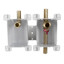 Sioux Chief 687-3PH - Servicebox (red) Heater 2box Flow Vlv&non 3/4 x 3/4 M.swt/prs/push