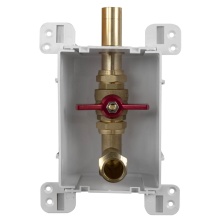 Sioux Chief 687-3PV - Servicebox (orange) Valve 1box 3/4mip x 3/4 M.swt/prs/push