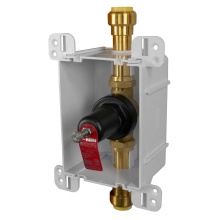 Sioux Chief 687-3RQQ - Servicebox (black) W/pvc Jump Prv 3/4 Pdq(cts) x 3/4 Pdq(cts)