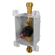 Sioux Chief 687-3RQQD - Servicebox Black W/pvc Jump Prv W/drn 3/4 Pdq ( Cts) x 3/4 Pdq ( Cts)