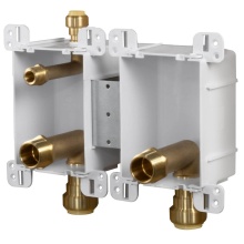 Sioux Chief 687-442QB - Servicebox (gray) Softener 2 Box 3/4mip(1) x 1/2 Mip & 1'' Mip Pdq(cts)