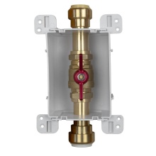 Sioux Chief 687-4SQD - Servicebox (blue) 1 Valve W/drain 1 Pdq(ips) x 1 Pdq(cts)