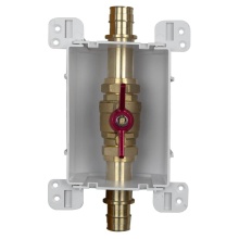 Sioux Chief 687-4WD - Servicebox (blue) 1 Valve W/drain 1 F1960 x 1 F1960