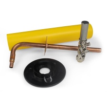 Sioux Chief 689XG211 - Stopout 1/2'' F1807 x (2) 3/8'' Comp.