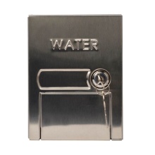 Sioux Chief 697-1FL - Ox Box Ss Locking Single Frame W/supply Line Access Door