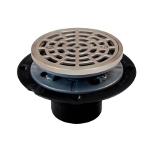 Sioux Chief 821-200AKR - Drain Shwr Pan Abs Nickel Finish R&s Rnd