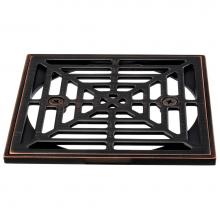 Sioux Chief 821-2SRBQPK2 - Strainer & Ring Cast Bronze Finish 4.5 Sqr