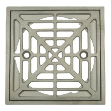 Sioux Chief 821-2SSQPK1 - Strainer & Ring Cast Matte Ss 4.5 Sqr