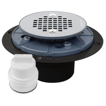 Sioux Chief 821-T2A - Drain & Plug Shwr Pan Abs Ss Sc Pr