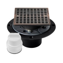 Sioux Chief 821-T2AQRB - Drain & Plug Shwr Pan Abs Orb Sq