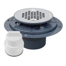 Sioux Chief 821-T2P - Drain & Plug Shwr Pan Pvc Ss Sc Pr