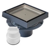 Sioux Chief 821-T2PT5A - Tile Drain 5 & Plug Shower Pan Pvc 2in