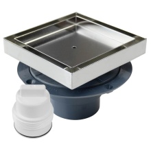 Sioux Chief 821-T2PTQ - Shower Drain Pvc With Tile In Head 2in