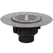 Sioux Chief 822-2AS - Drain Halo 2 Abs 18ga Ss Strn