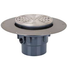 Sioux Chief 822-3PSR - Drain Halo 3 Pvc Ss R&s Rnd