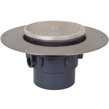 Sioux Chief 822-C3PSR - Cleanout Halo 3 Pvc Ss R&c Rnd