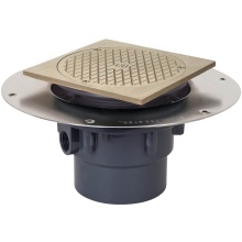 Sioux Chief 822-C4PNQ - Cleanout Halo 4 Pvc Nb R&c Sqr