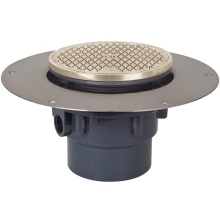 Sioux Chief 822-C4PNR - Cleanout Halo 4 Pvc Nb R&c Rnd