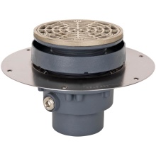 Sioux Chief 822-F3DNR - Drain Fl Halo 3 Di Nh Nb R&s Rnd