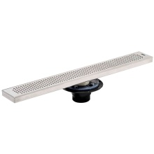 Sioux Chief 823-TX30SA - Shower Pan Drain With 30 In Linear Head - Stamped Strainer