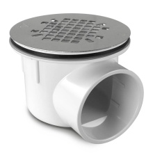 Sioux Chief 825-27P9 - Drain Shwr Side Outlet 2 Pvc Ss Strn Snap