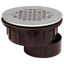 Sioux Chief 825-2AFS - Drain Shwr Off Abs Ss Strn Scr-i