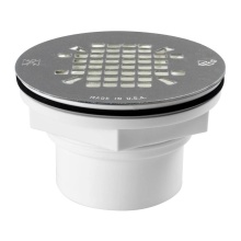 Sioux Chief 826-2PPK - Drain Shwr Combo Pvc Ss Strn Snap