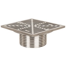 Sioux Chief 832-4SHSQ - Finish Head Ss 4 Drain 6ss R&s Sqr