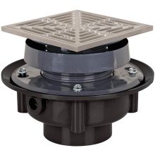 Sioux Chief 833-25ASQ - Drain Finish Line 2 Abs 5ss R&s Sq