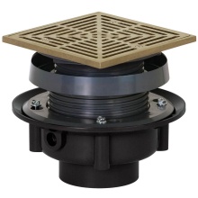 Sioux Chief 833-4ANQ - Drain Finish Line 4 Abs 6nb R&s Sqr