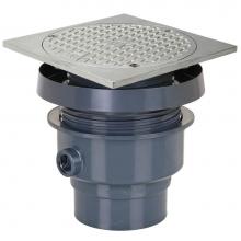 Sioux Chief 834-3PSQ - Cleanout Finish Line 3 Pvc 6ss Sqr