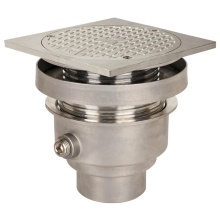 Sioux Chief 834-3SSQ - Cleanout Finish Line 3 Ss 6ss Sq