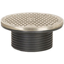 Sioux Chief 834-4DHNR - Finish Head Di 4 Cleanout 6nb R&c Rnd