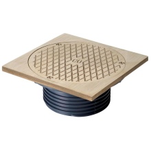 Sioux Chief 834-4HNQ - Finish Head Abs 4 Cleanout 6nb R&c Sq