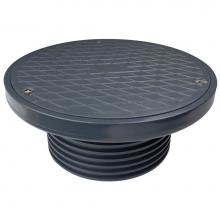 Sioux Chief 834-4HPR - Finish Head Abs 4 Cleanout 6abs Cvr Rnd