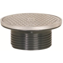 Sioux Chief 834-4HSR - Finish Head Abs 4 Cleanout 6ss Rnd