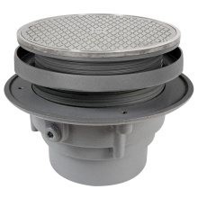 Sioux Chief 834-6DSR - Cleanout Finishline 6nh 9ss R&c Rnd