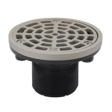 Sioux Chief 842-2LSR - Adj Floor Drain 2 Abs 5ss R&s Rnd