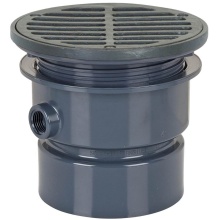 Sioux Chief 842-4PI - Adj Floor Drain 4 Pvc 6ci R&s