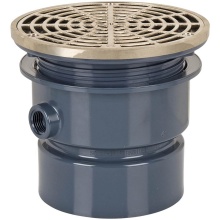 Sioux Chief 842-4PNR - Adj Floor Drain 4 Pvc 6nb R&s Rnd