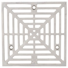 Sioux Chief 842-SCSQ4 - Strainer Ss304 Sq 4 With Screws