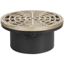 Sioux Chief 843-3ANR - Drain Big Mouth Abs 3 Ni Satin R&s