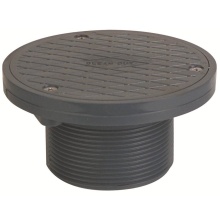 Sioux Chief 852-4LP - Adj Floor Cleanout 4 Mip Abs 6abs R&c Rnd L/a