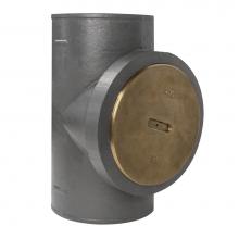 Sioux Chief 853-T28I - Cleanout Tee 8nh With Br Plug