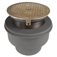 Sioux Chief 854-23IN - Adj Floor Cleanout 3nh Di Cover Nb Veneer