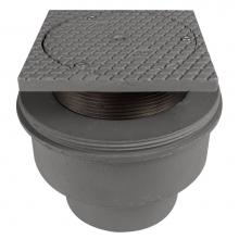 Sioux Chief 854-23IQ - Adj Floor Cleanout 3nh Di Cover Sq