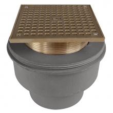 Sioux Chief 854-23NQ - Adj Floor Cleanout 3nh Nb Cover Sq