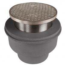 Sioux Chief 854-23SR - Adj Floor Cleanout 3nh Ss Cover